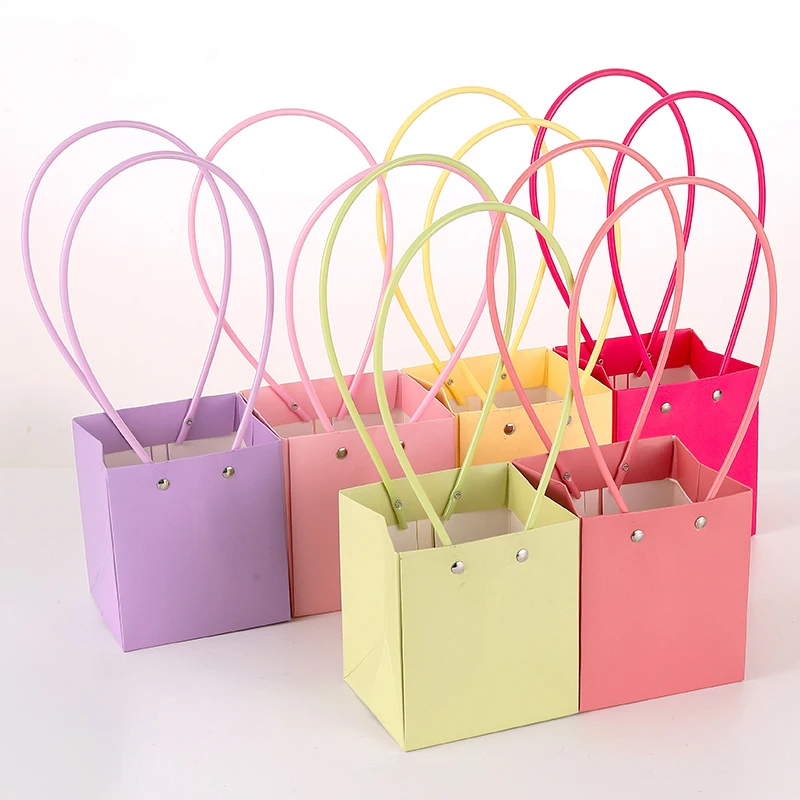 Florist Supply House - Kraft Flower Gift Bags Portable Bouquet