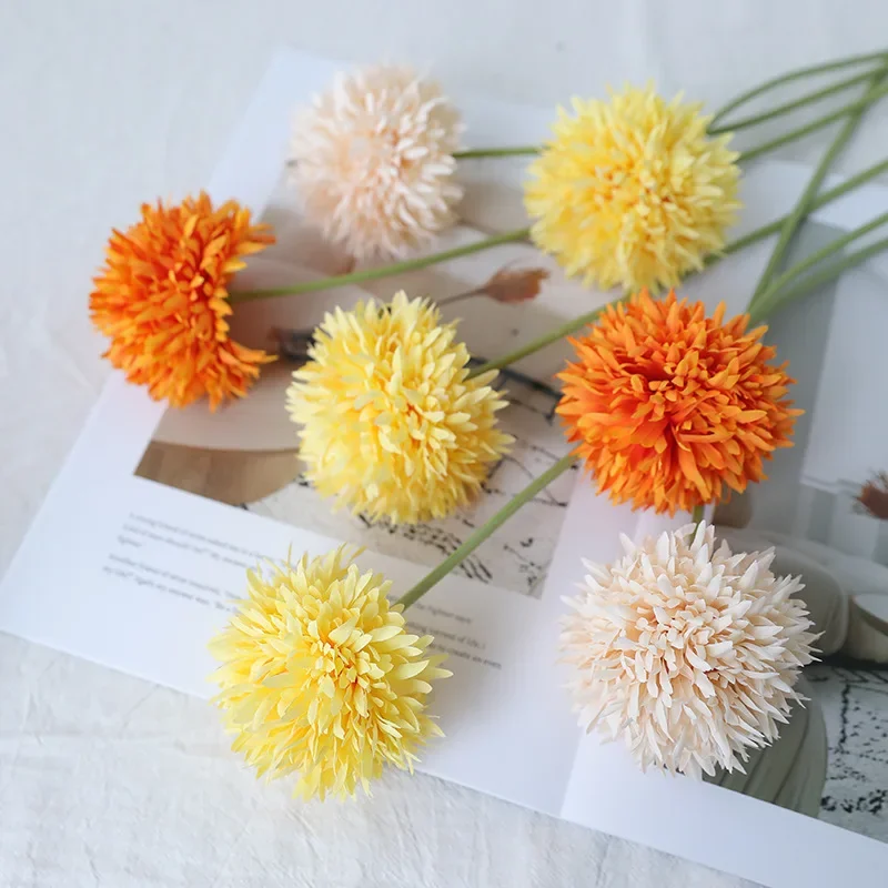 Baby Breath Dried - Artificial Onion Balls Branches Silk Fake