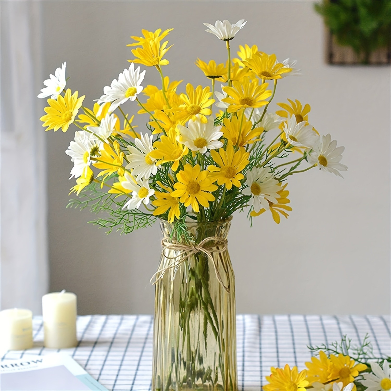 1/2/3Pcs Daisy Artificial Flow - огляд і ціна Baby Breath Dried