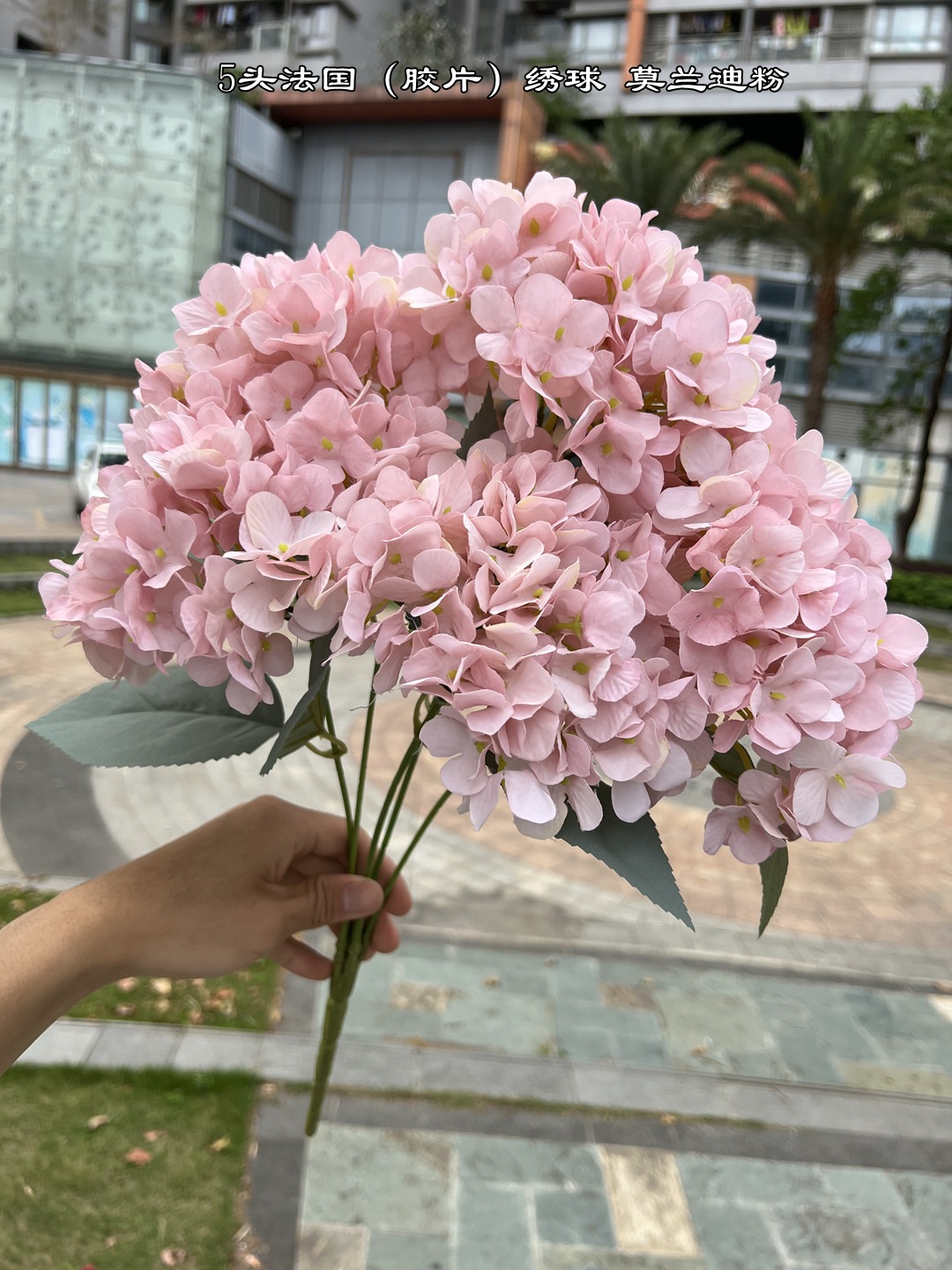 Wedding Decor Rose dusty pink  - огляд і ціна Baby Breath Dried