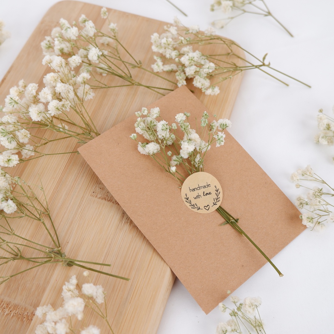 Dried Flowers White Mini Dried - огляд і ціна Baby Breath Dried