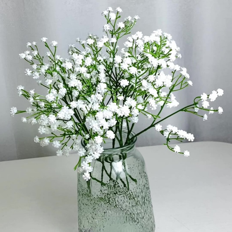 Branch Plastic Artificial Full - огляд і ціна Baby Breath Dried