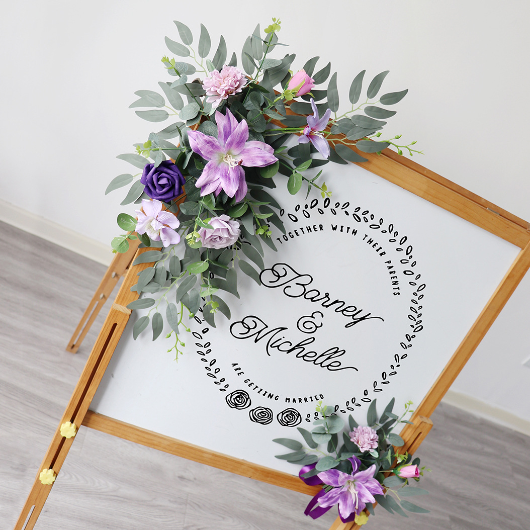 Yannew Country Wedding Welcome - огляд і ціна Eucalyptus Preserved