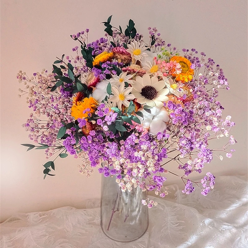 Natural Dried Flower Gypsophil - огляд і ціна Baby Breath Dried