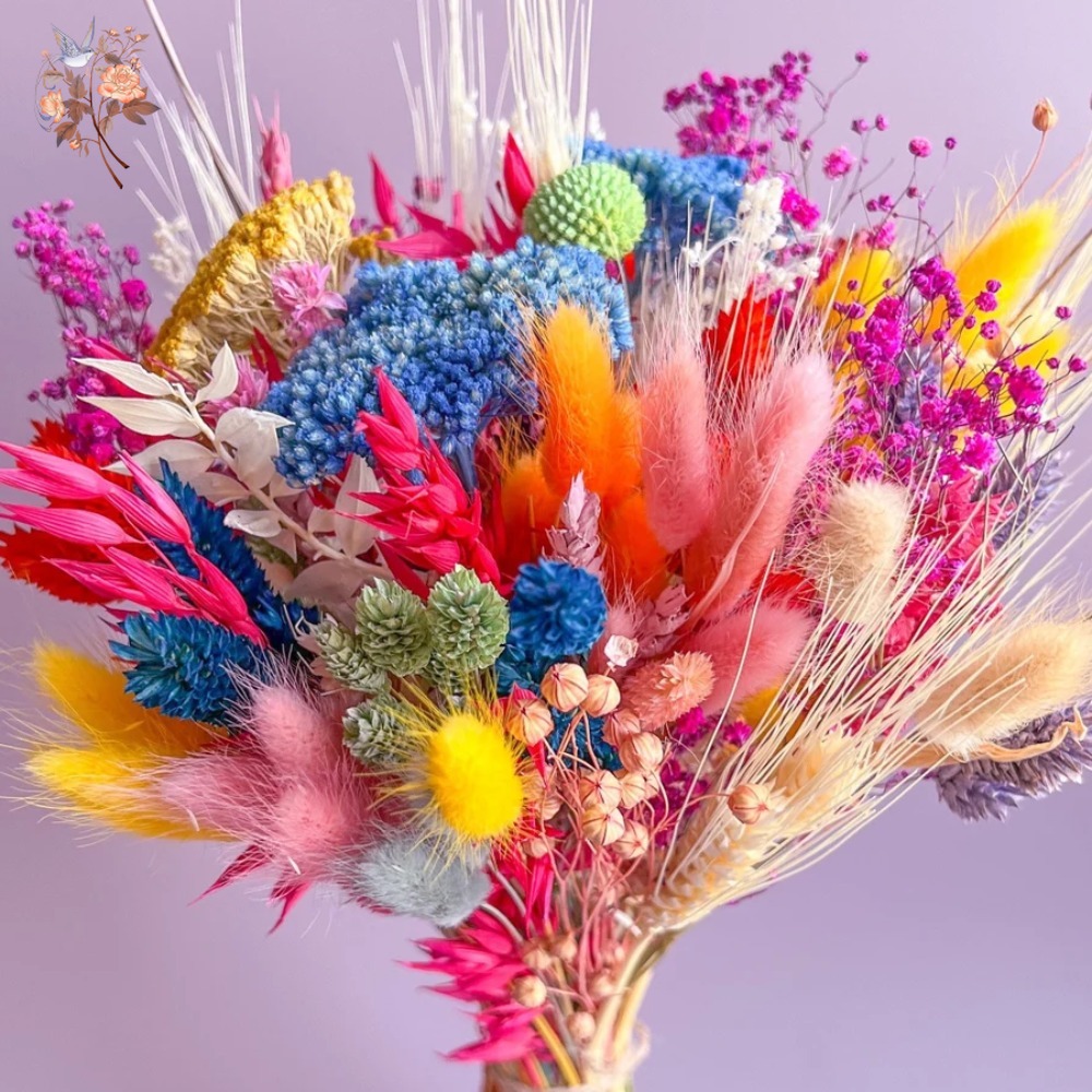 Colorful Dried Flowers Wedding - огляд і ціна Baby Breath Dried