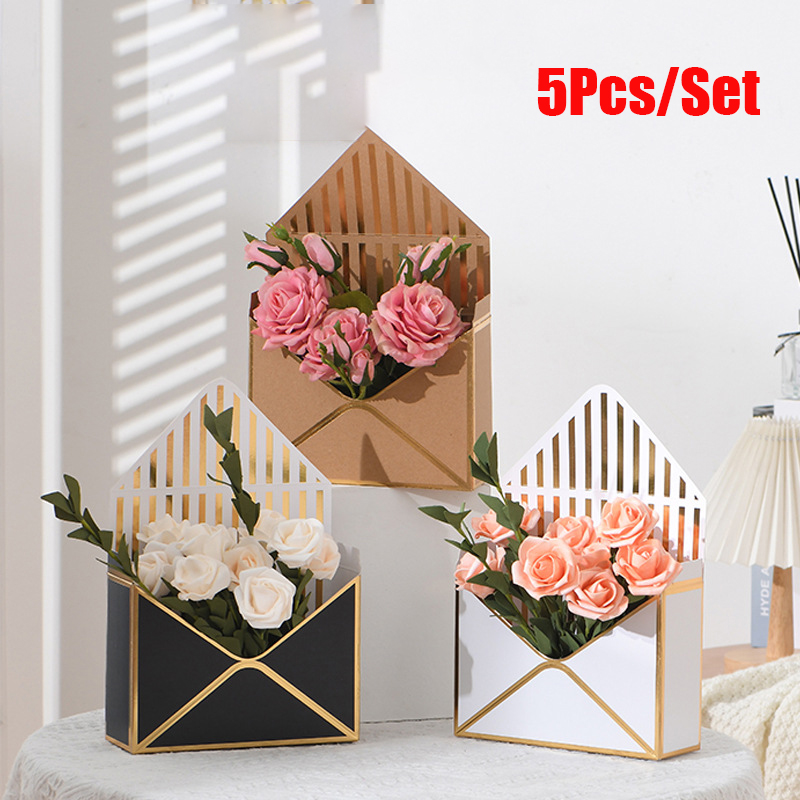 5Pcs Creative Envelope Flower  - огляд і ціна Florist Supply House