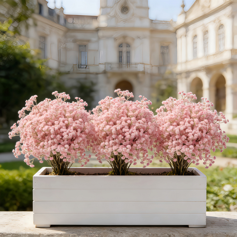 130-Stem Pink Gypsophila Artif - огляд і ціна Baby Breath Dried