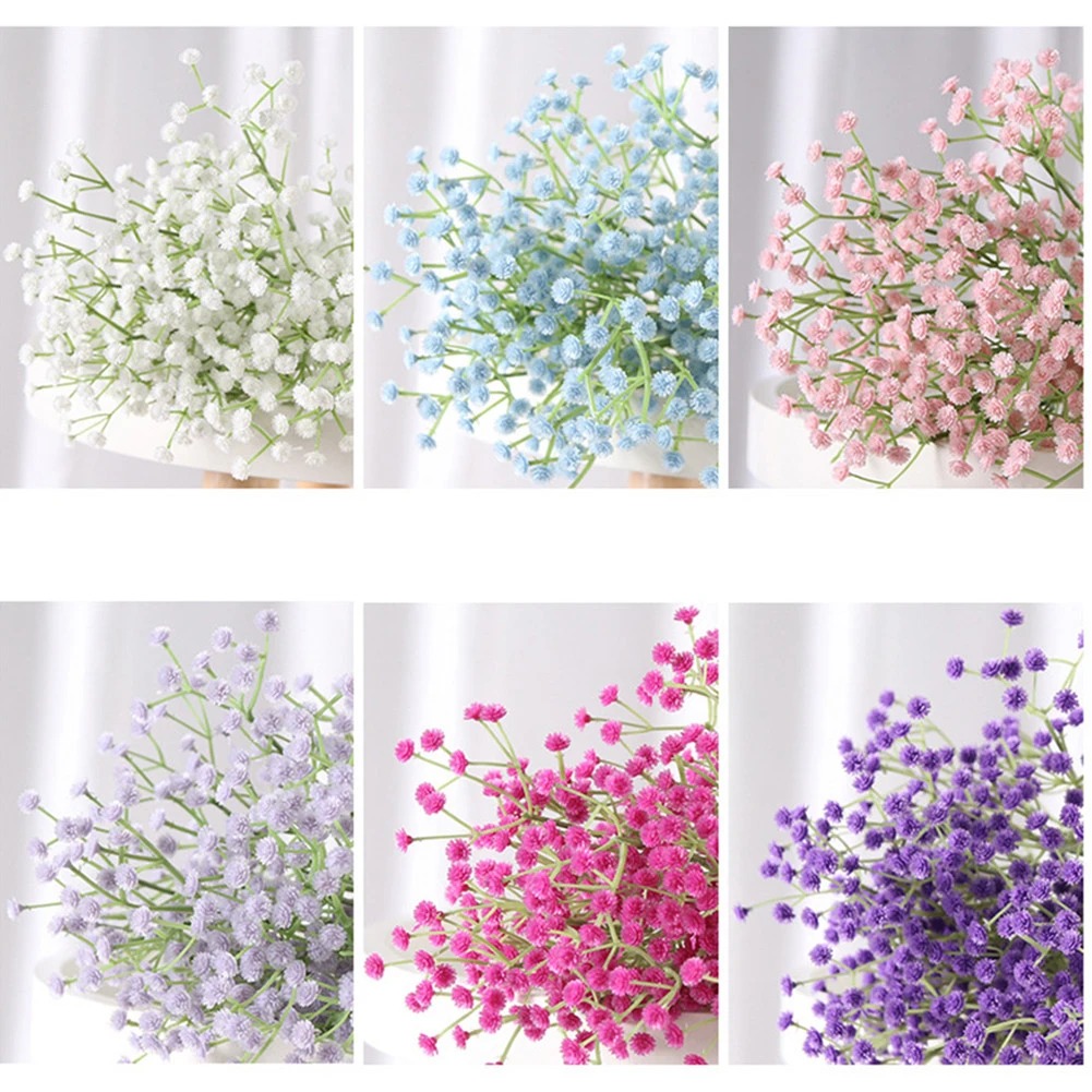 108Heads Artificial Flowers Pl - огляд і ціна Baby Breath Dried
