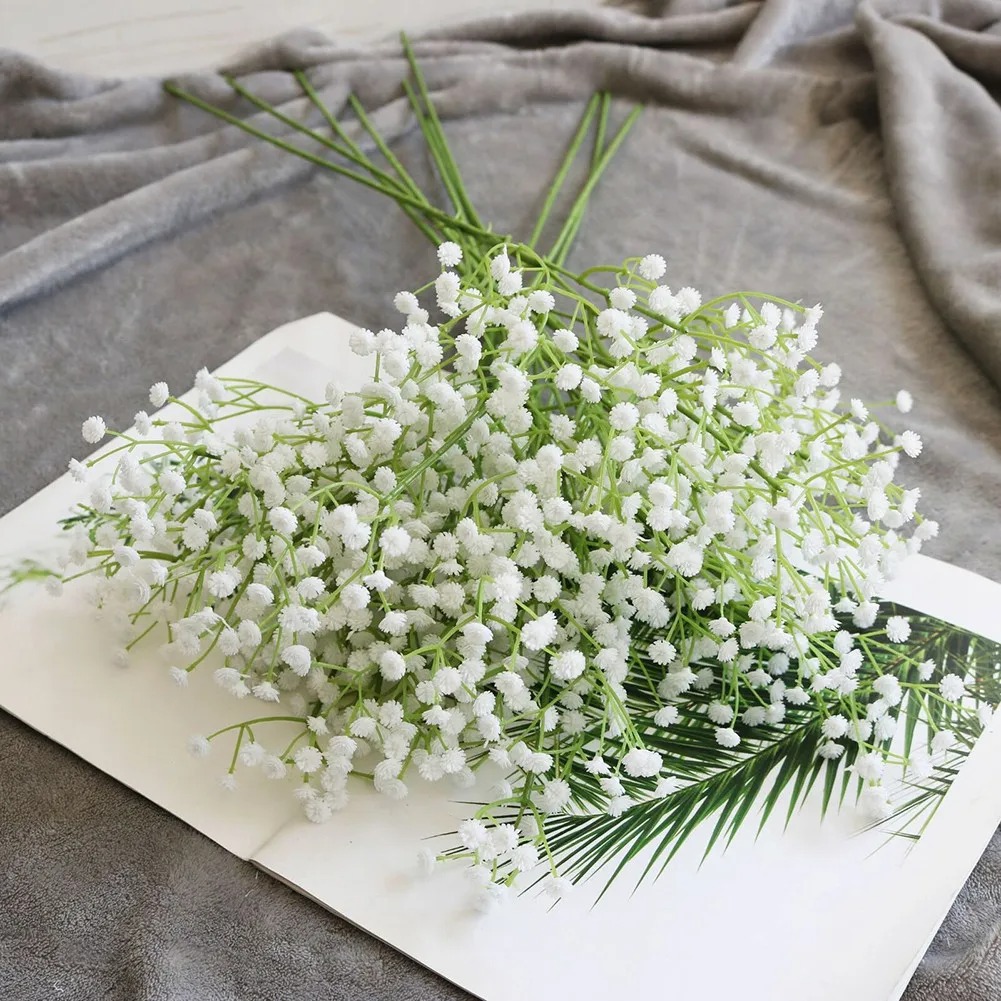 108Heads Artificial Flowers Pl - огляд і ціна Baby Breath Dried