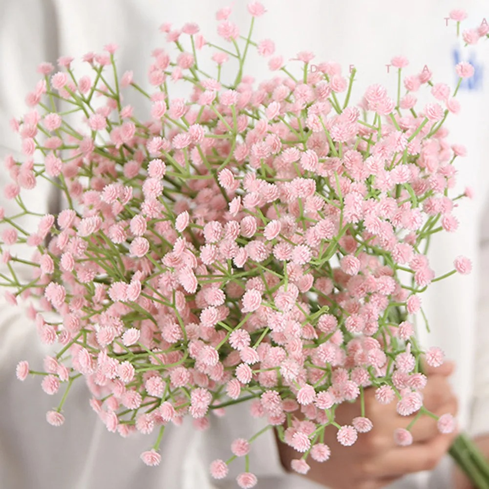 108Heads Artificial Flowers Pl - огляд і ціна Baby Breath Dried